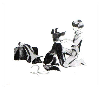 Крапивин, 'Всадники со станции Роса'. Иллюстрация Е.Медведева